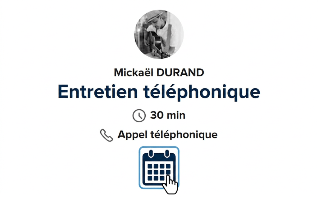 RDV téléphonique Animation Musicale Mariage